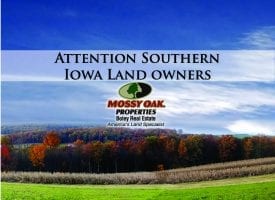 Attention Southern Iowa Land Owners