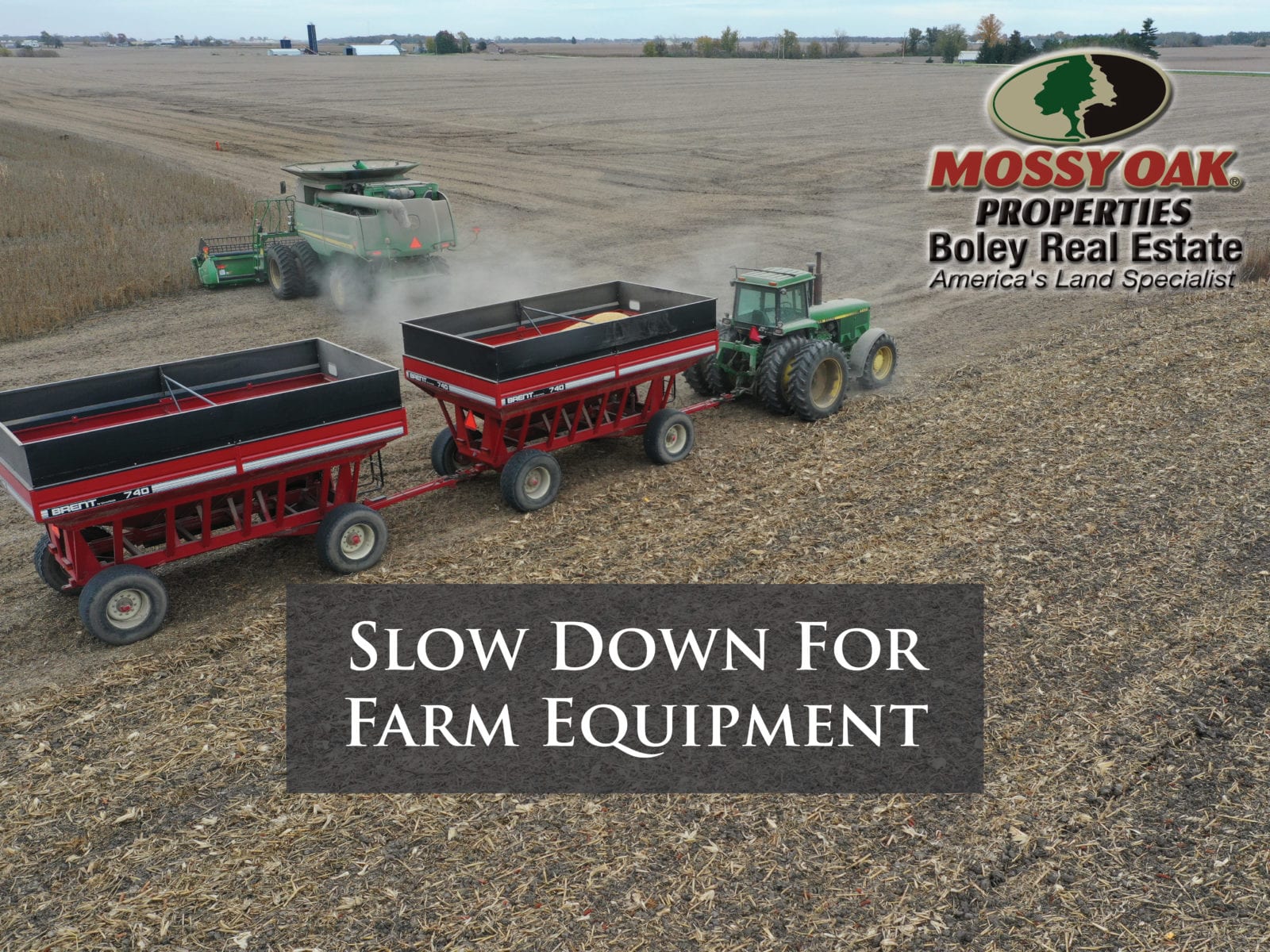 It is harvest season, time to slow down.