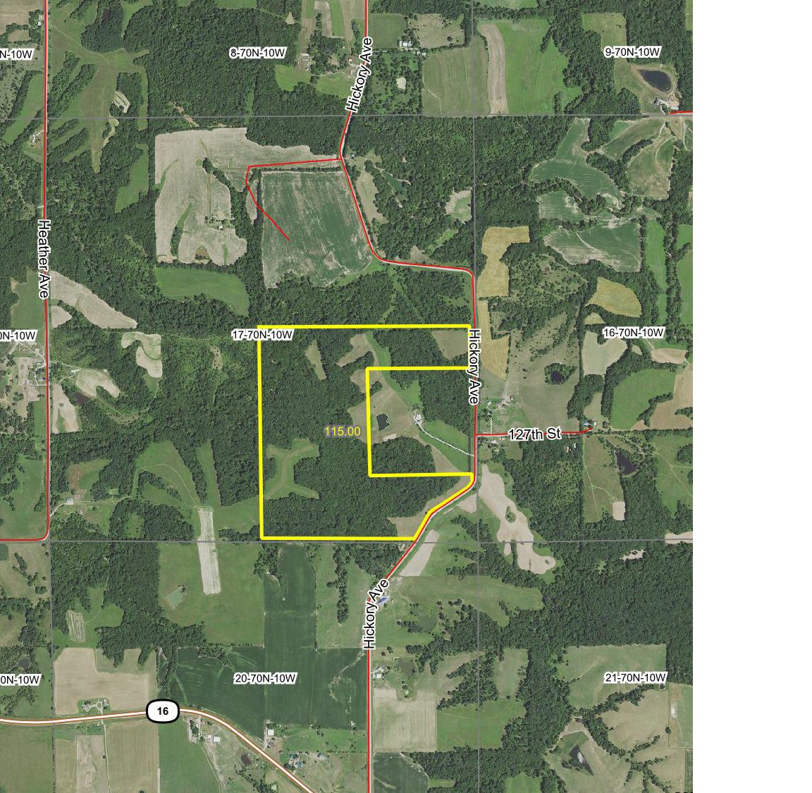 115 Acres m/l in Van Buren County, IA MOP Boley Real Estate